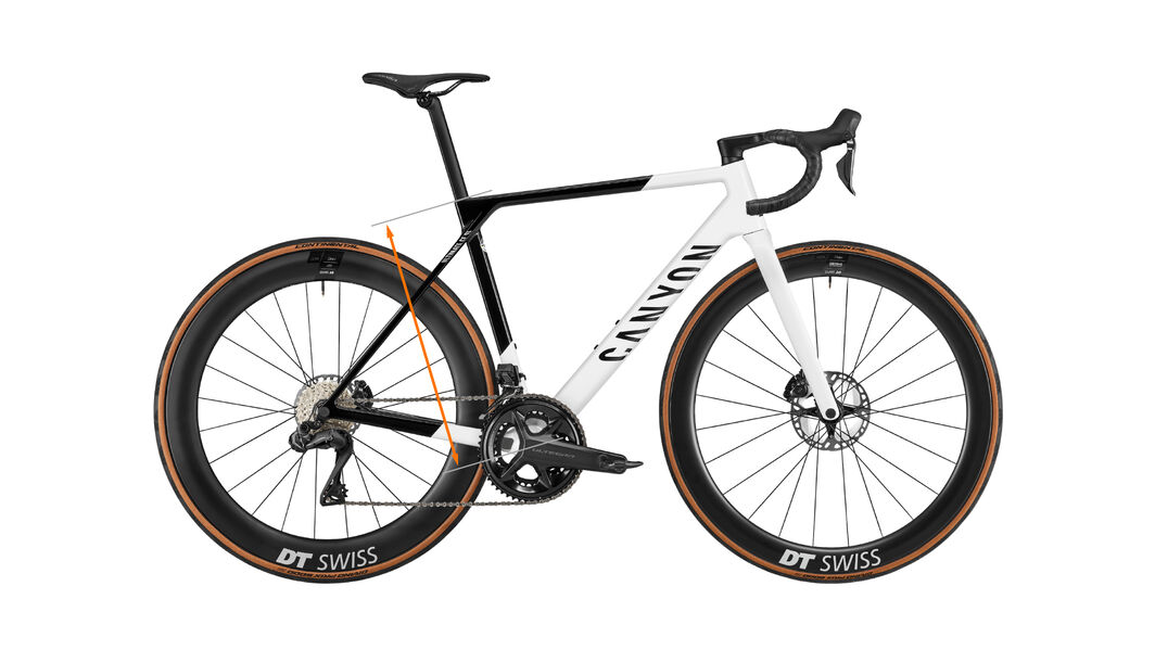 Road bike geometry - Seat tube length