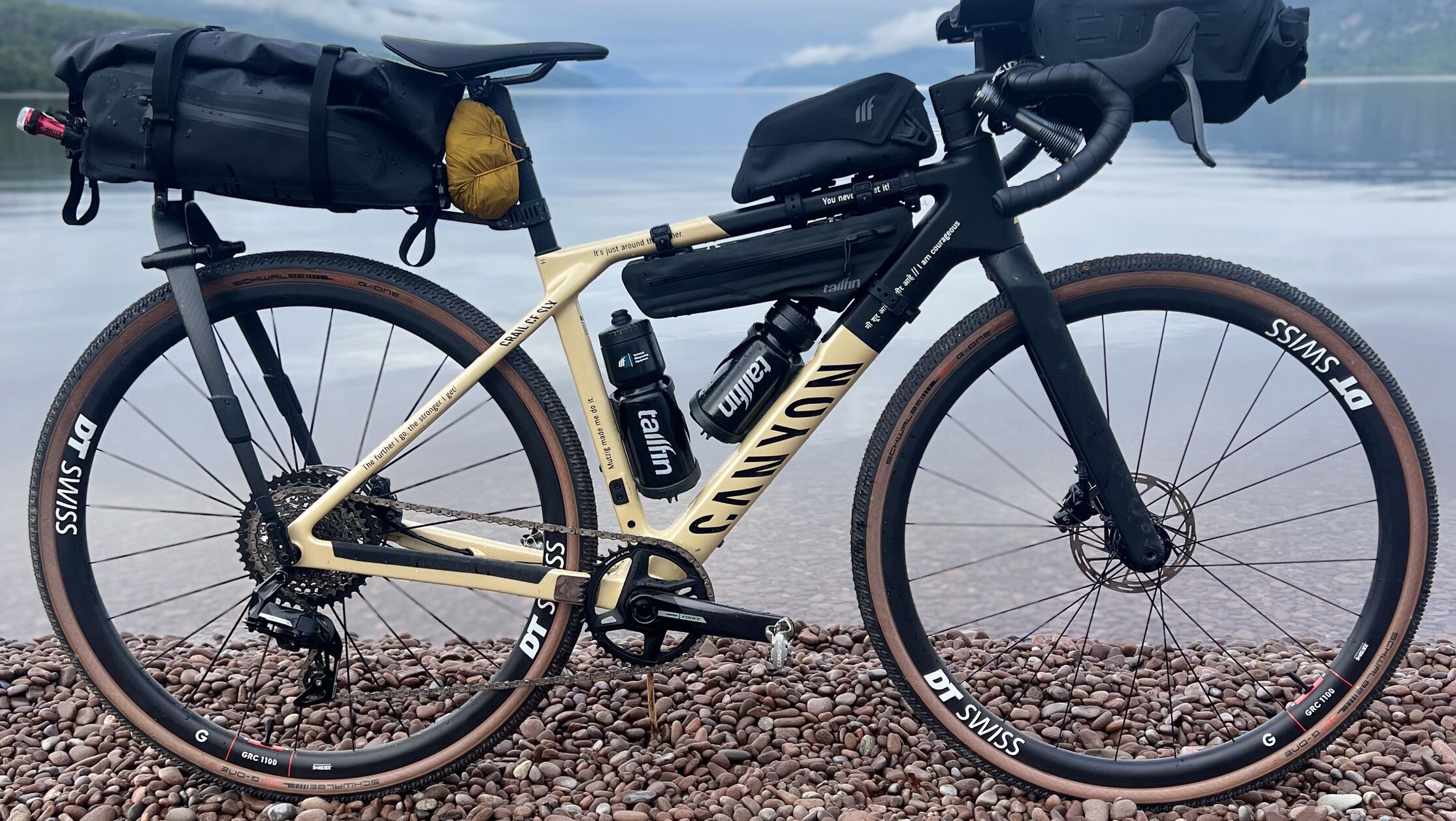Canyon Gravel-Bikepacking-Setup &ndash; Abenteuerbereites Gravel-Bike mit kompletter Staurauml&ouml;sung.