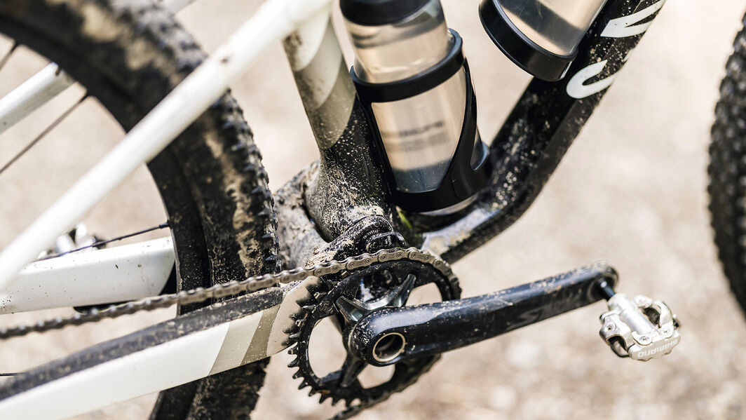 Modern MTBs have a one-by drivetrain