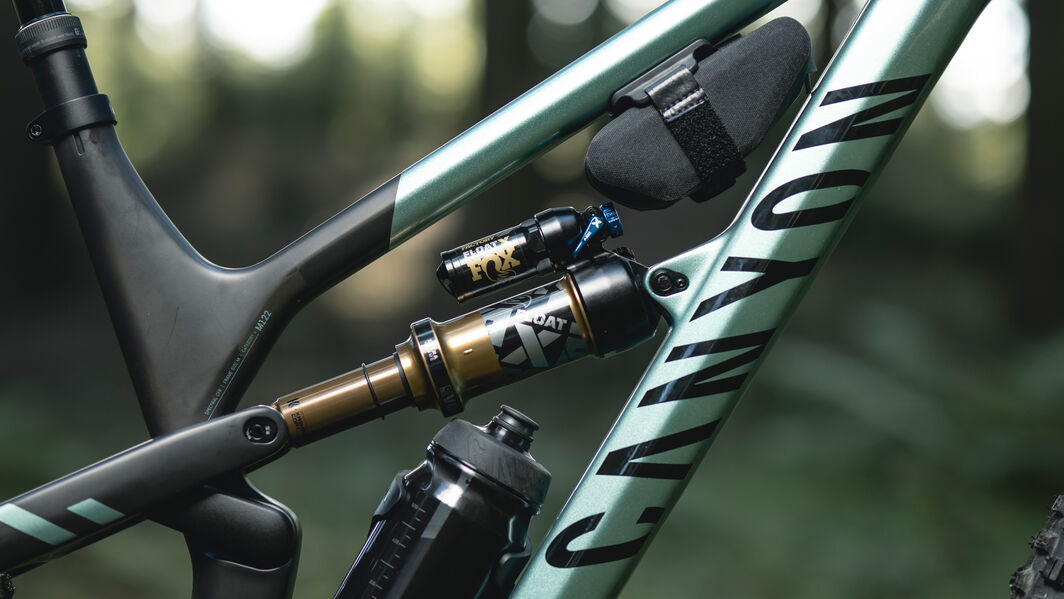 A full-suspension MTB is great for shredding off-road. A full-suspension MTB is great for shredding off-road.