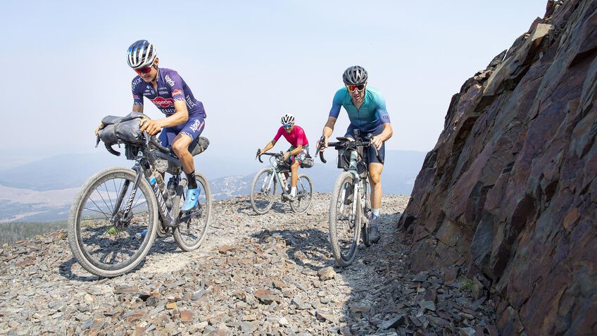 Gravel Ride from Glacier to Teton