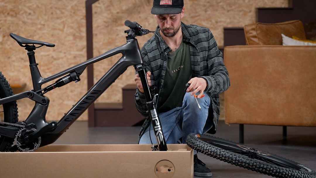 Unboxing e assemblaggio