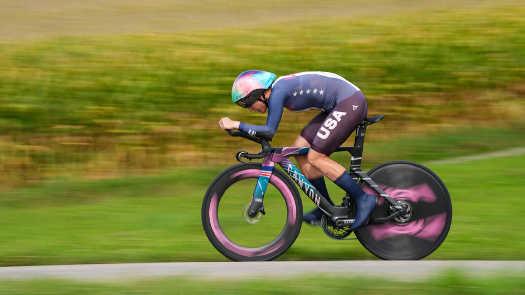 CANYON//SRAM's Chloe Dygert won silver in the WCC road Elite category CANYON//SRAM's Chloe Dygert won silver in the WCC road Elite category