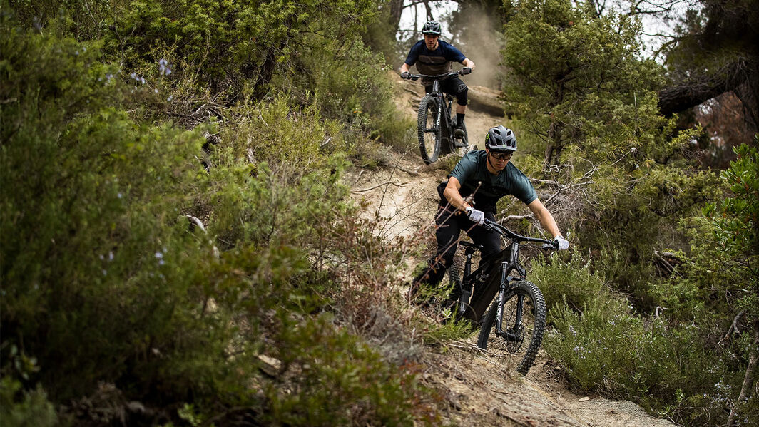 Downhill im Bikepark Oberhof