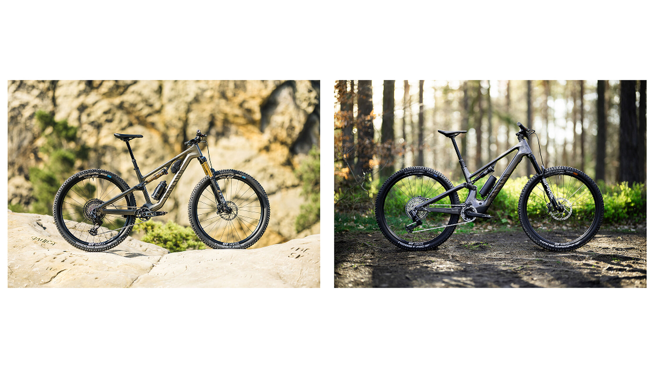 E-Bike vs normales Fahrrad: Canyon Neuron bike vs Neuron:ONfly bike