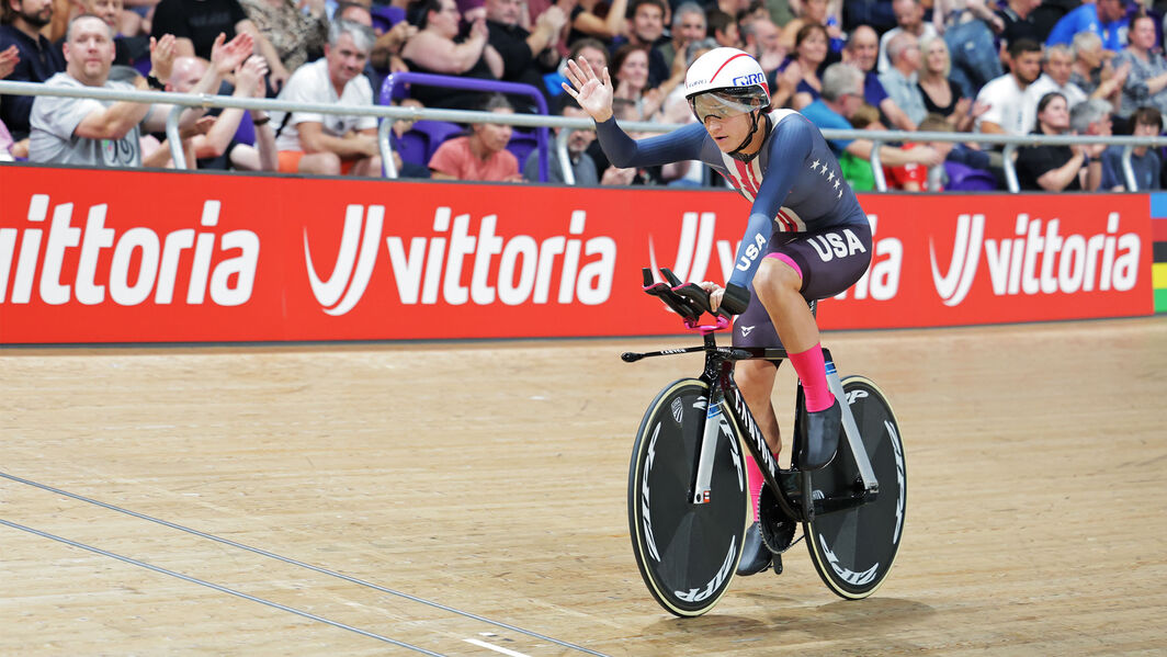 Chloe Dygert - Canyon Speedmax CFR Track Chloe Dygert - Canyon Speedmax CFR Track