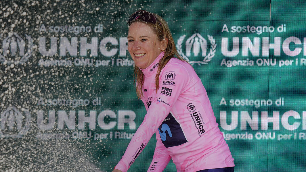Four-time Giro d'Italia Women winner Annemiek van Vleuten Four-time Giro d'Italia Women winner Annemiek van Vleuten