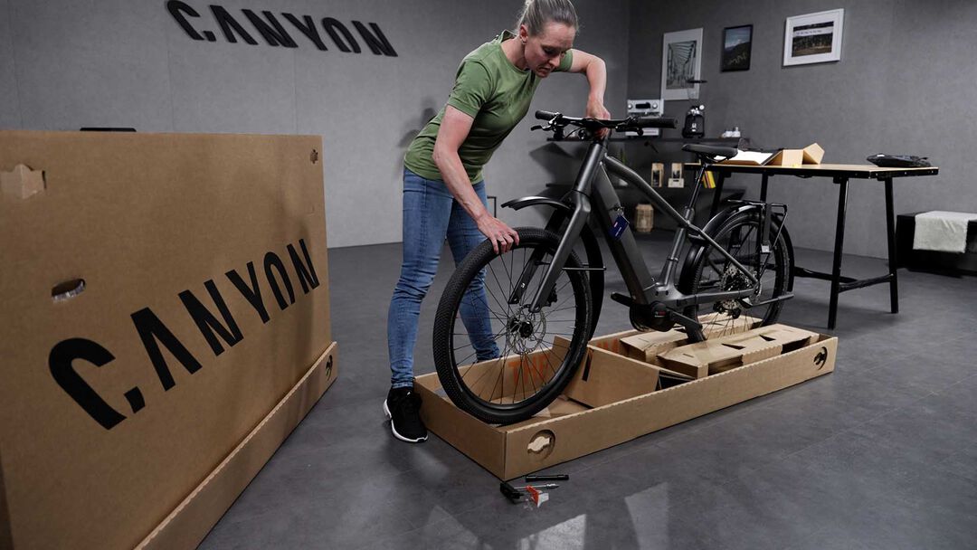 Unboxing e assemblaggio