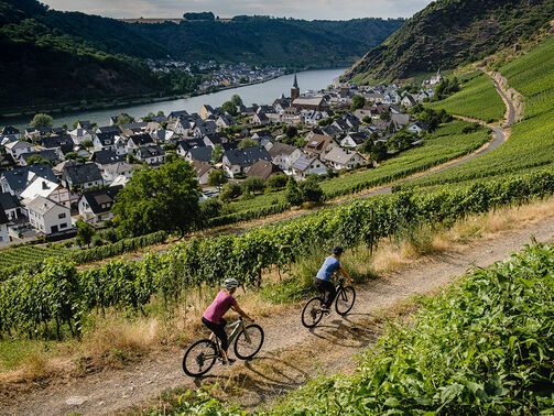Riding the Moselle Cycle Path Riding the Moselle Cycle Path