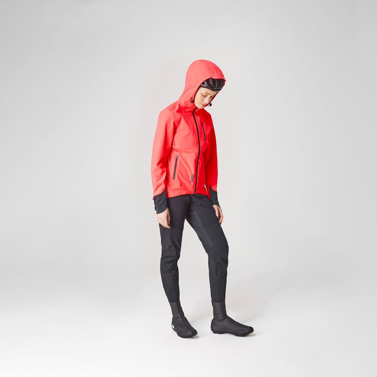 Canyon Women's Cycling Rain Jacket with Hoodie Canyon Women's Cycling Rain Jacket with Hoodie