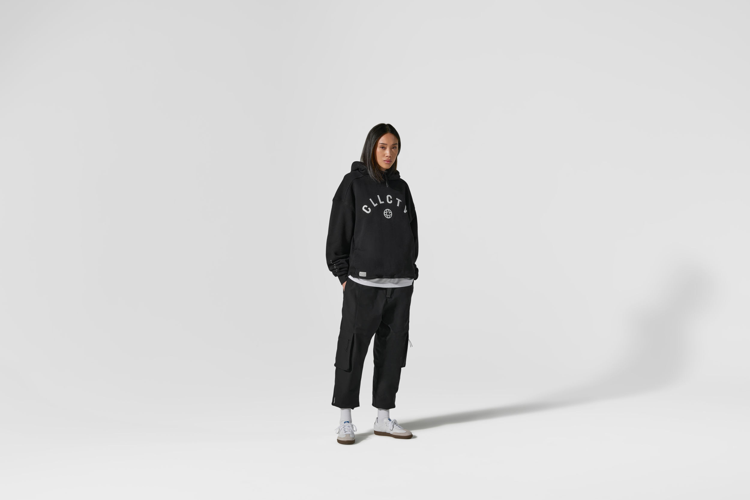 Sudadera con capucha CLLCTV Concrete College