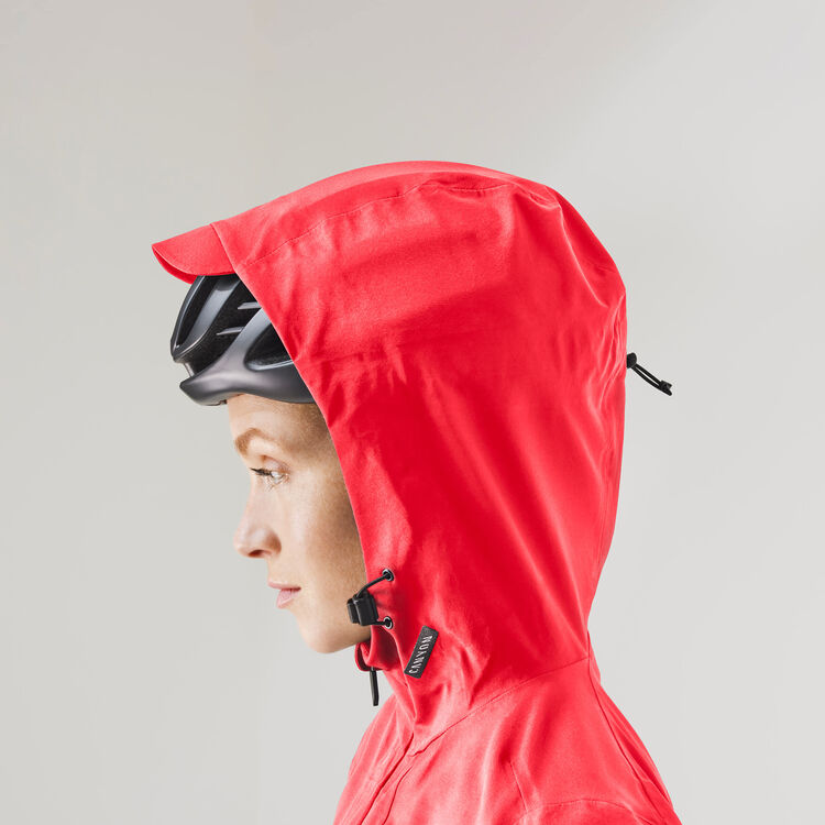Canyon Women's Cycling Rain Jacket with Hoodie Canyon Women's Cycling Rain Jacket with Hoodie